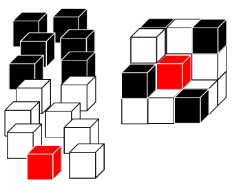 5 cubo 6-lati 15 mm TRASPARENTE occhi CUBO Giochi Cubo d6 w6 