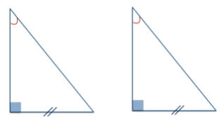 Terzo criterio di congruenza dei triangoli rettangoli