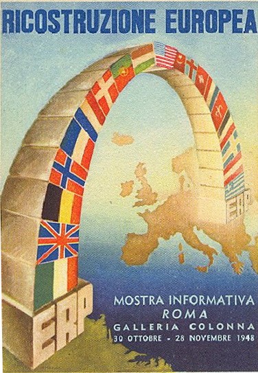 Ricostruzione Europea - Roma 1949 - Galleria Colonna Ricostruzione Europea - Roma 1949 - Galleria Colonna
